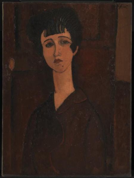 Portrait of a Girl c.1917 by Amedeo Modigliani 1884-1920